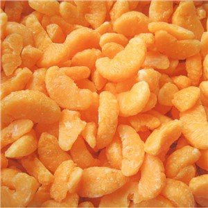 Сегменти смрзнуте мандарине